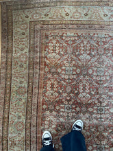 Load image into Gallery viewer, Antique Mahal 9’3” x 12’11”