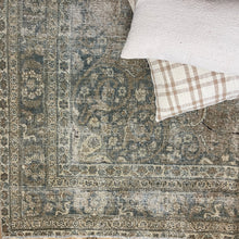 Load image into Gallery viewer, Vintage Designer Rug 7’7” x 10’3” #112