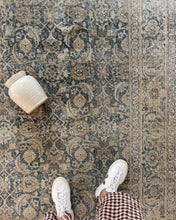 Load image into Gallery viewer, Antique Tabriz Scatter Rug 4’5” x 6’8”