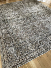 Load image into Gallery viewer, {ON HOLD} Antique Designer Area Rug 8’10” x 11’5”