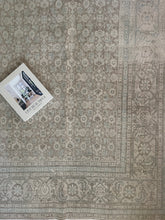 Load image into Gallery viewer, Semi-antique 7’9” x 10’11” Tabriz Area Rug