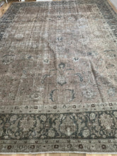 Load image into Gallery viewer, {ON HOLD} Vintage Tabriz 11’ x 14’8”