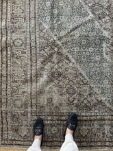 Load image into Gallery viewer, Antique Tabriz 7’3” x 10’3”