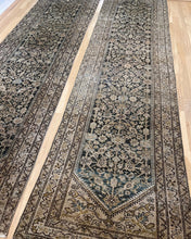 Load image into Gallery viewer, TWO Antique Twin Malayer Runners 3’3” x 12’