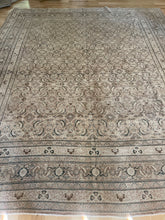 Load image into Gallery viewer, Antique Tabriz 8’1” x 9’8”