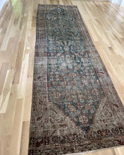 Load image into Gallery viewer, Semi-antique Malayer Runner 3’2” x 10’10”