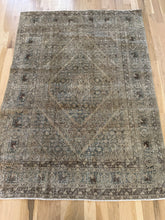 Load image into Gallery viewer, Antique Tabriz 4’5” x 6’2”