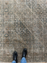 Load image into Gallery viewer, Antique Designer Area Rug #118 7’4” x 10’3”