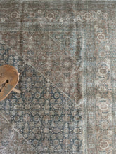 Load image into Gallery viewer, Antique Tabriz 8’8” x 12’2”