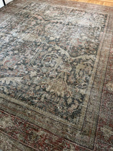 Load image into Gallery viewer, Antique Mustafi Large Area Rug 9'10" x 11''8"