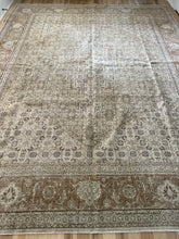 Load image into Gallery viewer, Antique Tabriz 9’3” x 11’6”
