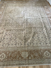 Load image into Gallery viewer, Antique Tabriz 9’3” x 11’6”
