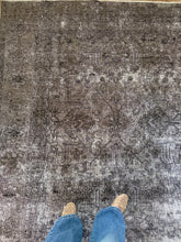 Load image into Gallery viewer, Antique Tabriz 9’6” x 11’8”
