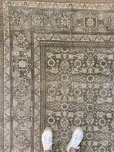 Load image into Gallery viewer, Antique Tabriz 9’1” x 10’5”
