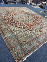 Load image into Gallery viewer, {Custom Order} Antique Heriz 11’6” x 13’7”

