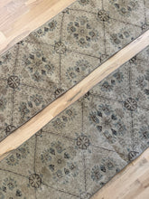 Load image into Gallery viewer, Vintage Turkish Twin Runners 1’9” x 6’6”

