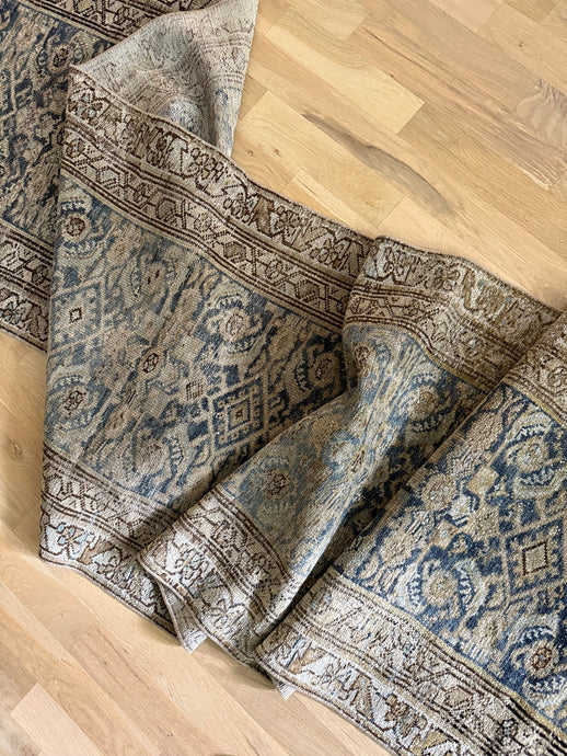 Antique Malayer 2’10” x 12’6” runner for kitchen or stairs