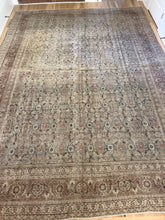 Load image into Gallery viewer, Antique Tabriz 9’5” x 12’4”
