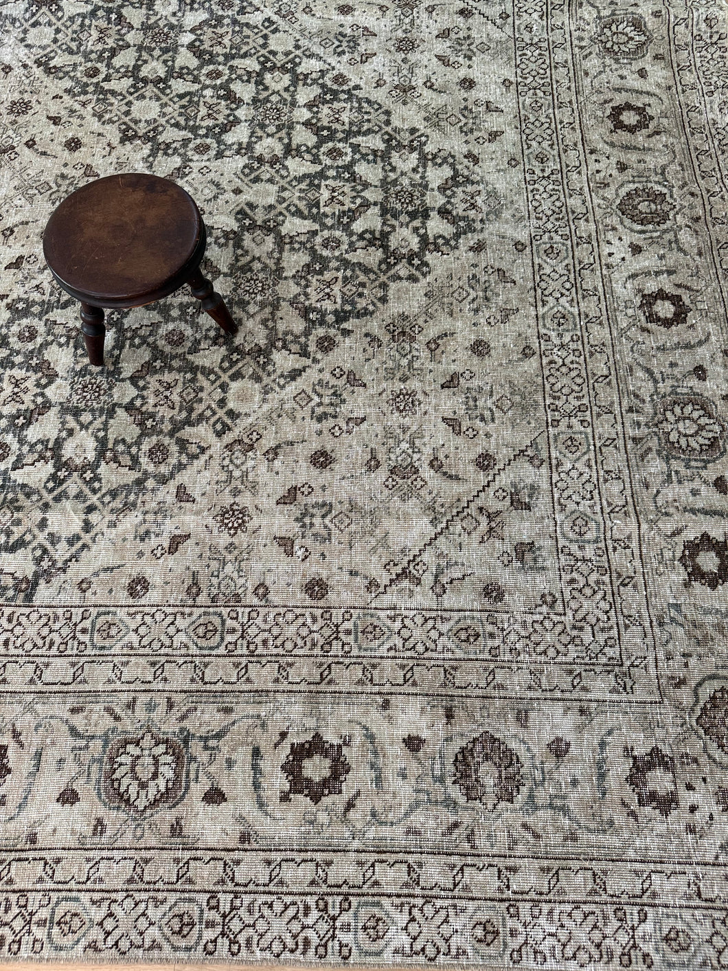 Antique Tabriz 8’1” x 11’3”