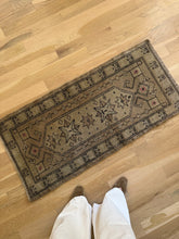 Load image into Gallery viewer, Vintage Mini Rug 1’11” x 4’1”
