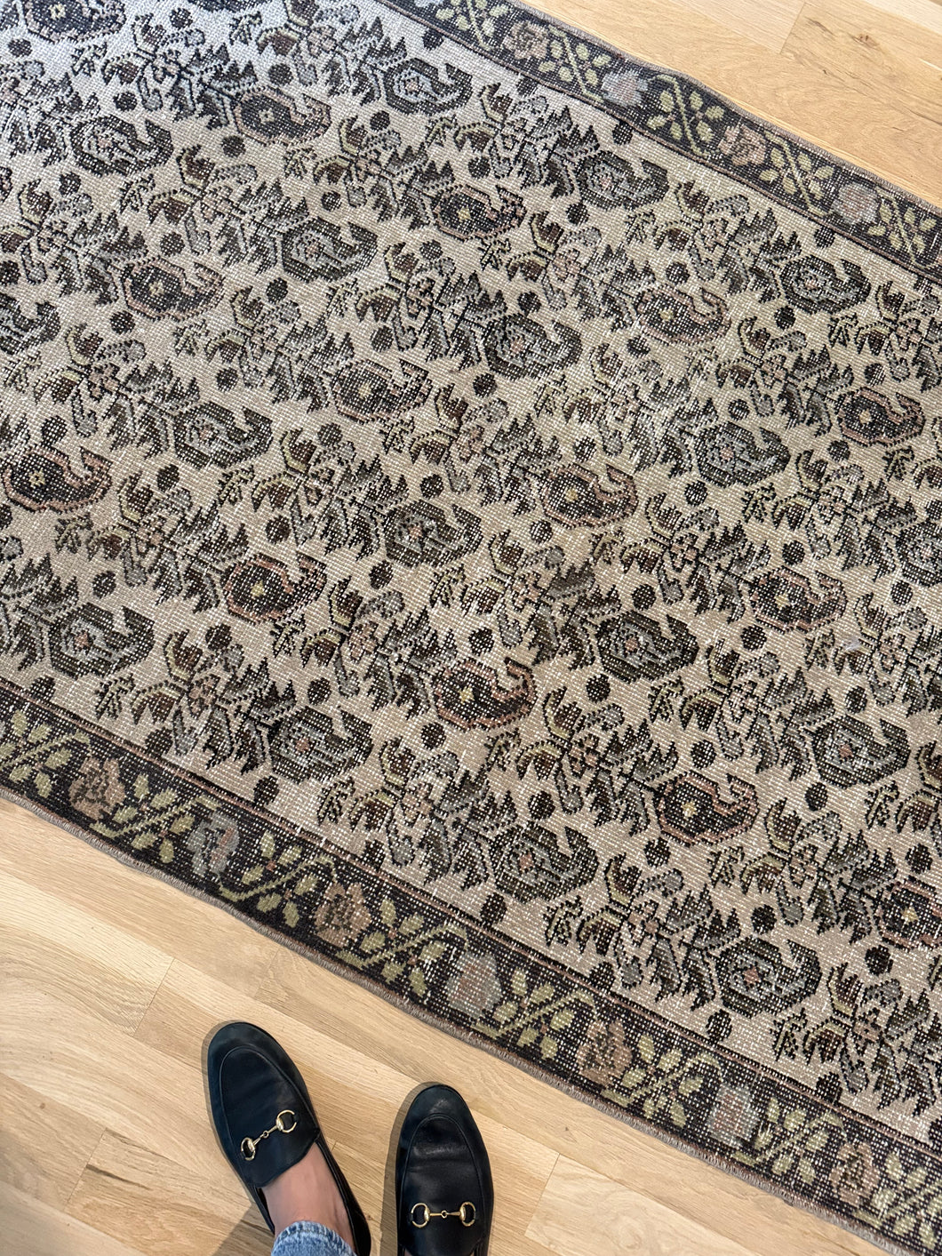 Vintage Turkish 3’8” x 6’