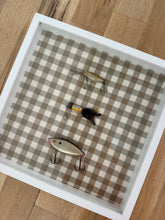 Load image into Gallery viewer, Framed Fishing Lures 105
