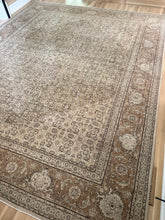 Load image into Gallery viewer, Antique Tabriz 9’3” x 11’6”
