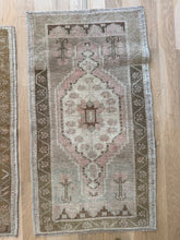 Load image into Gallery viewer, Vintage Twin (2) Mini Rugs
