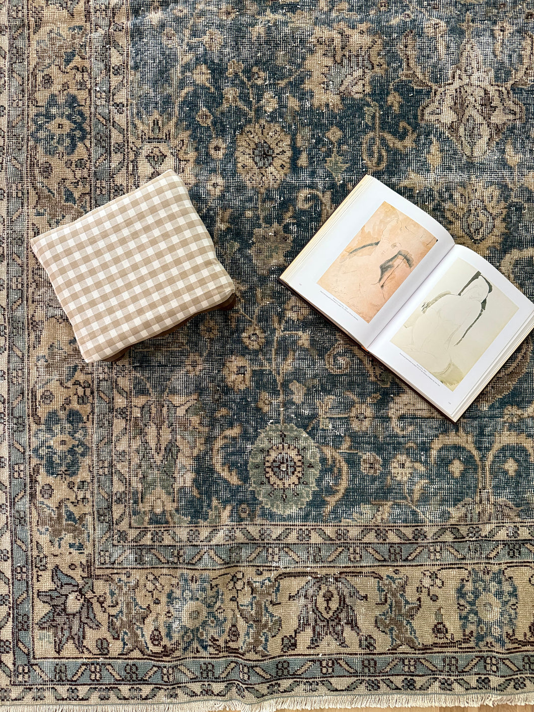 Vintage Oushak 7’1” x 10’5”