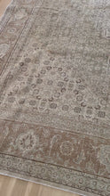 Load and play video in Gallery viewer, Antique Tabriz 9’3” x 11’6”
