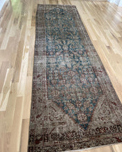 Load image into Gallery viewer, Semi-antique Malayer Runner 3’2” x 10’10”
